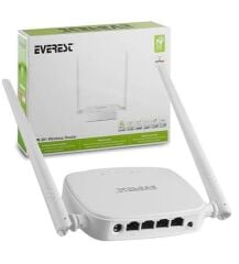 EVEREST EWR-301 Kablosuz-N WPS + WISP+WDS 300 Mbps Repeater+Access Point+Bridge