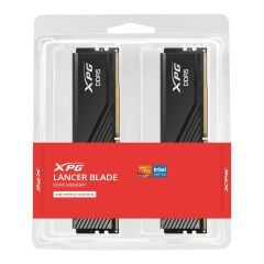 XPG LANCER BLADE DDR5 16GB 6000 MT/s CL48‑48‑48 1.10 V Soğutuculu U-DIMM RAM Siyah/Low‑Profile