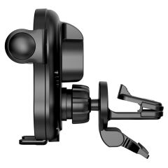S-link SL-CW15W 15W Hızlı Kablosuz Şarj Destekli Kızılötesi Sensörlü Otomatik Araç Telefon Tutucu