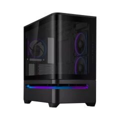 Asus PRIME AP202 Siyah Temperli Cam mATX Mini Tower Fanlı ARGB Kasa