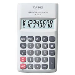Casio HL-815L-WE 8 Haneli Beyaz Taşınabilir Cep Tipi Hesap Makinesi