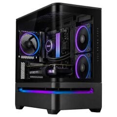Asus PRIME AP202 Siyah Temperli Cam mATX Mini Tower Fanlı ARGB Kasa