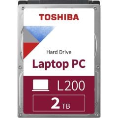 Toshiba 2TB 2.5'' L200 5400RPM 128MB HDWL120UZSVA Notebook Harddisk