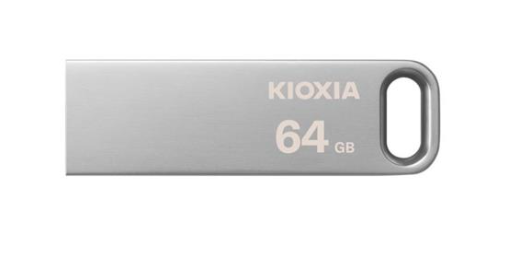 Kioxia 64GB TransMemory U366 USB 3.2 Gen 1 Metal Kasa Flash Bellek Yüksek Hızlı Taşınabilir USB 3.0/3.2 Uyumlu USB Bellek