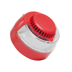 TEKNİM TFS-2282 AKILLI ADRESLİ DAHİLİ İZOLATÖRLÜ FLAŞÖRLÜ YANGIN ALARM SİREN