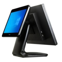 TIWOX TP-4950D 18.5'' POS PC – Intel Core i5 5. Nesil, 8GB DDR3 RAM, 128GB NVMe SSD, 1366x768 Ekran, 13.2'' Müşteri Ekranı