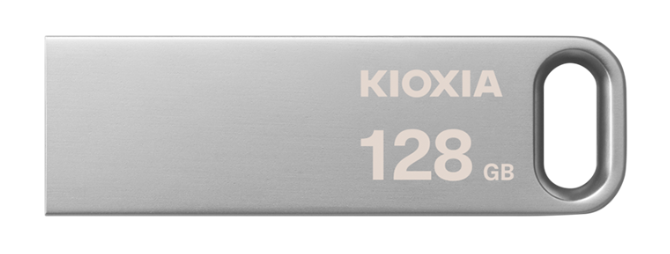 Kioxia 128GB TransMemory U366 USB 3.2 Gen 1 Metal Kasa Flash Bellek Yüksek Hızlı Taşınabilir USB Bellek