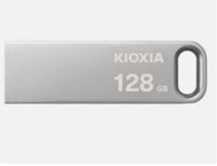 Kioxia 128GB TransMemory U366 USB 3.2 Gen 1 Metal Kasa Flash Bellek Yüksek Hızlı Taşınabilir USB Bellek