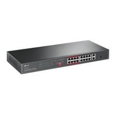 TP-LINK TL-SL1218P 16Port 10/100 Yönetilemez PoE Switch