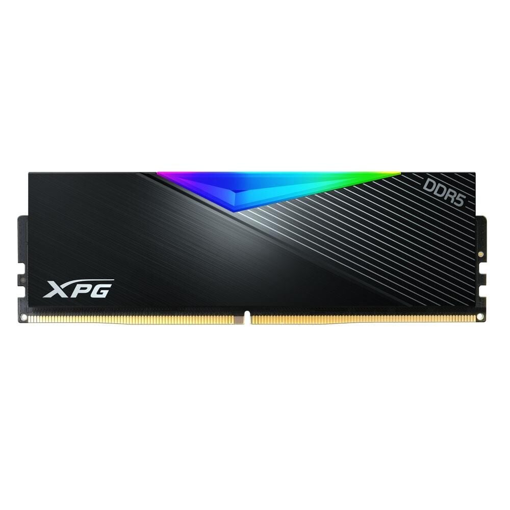 XPG Lancer RGB 16GB DDR5 6000MHz CL30 1.4V Gaming Masaüstü Bellek (AX5U6000C3016G-CLAWH/BK)