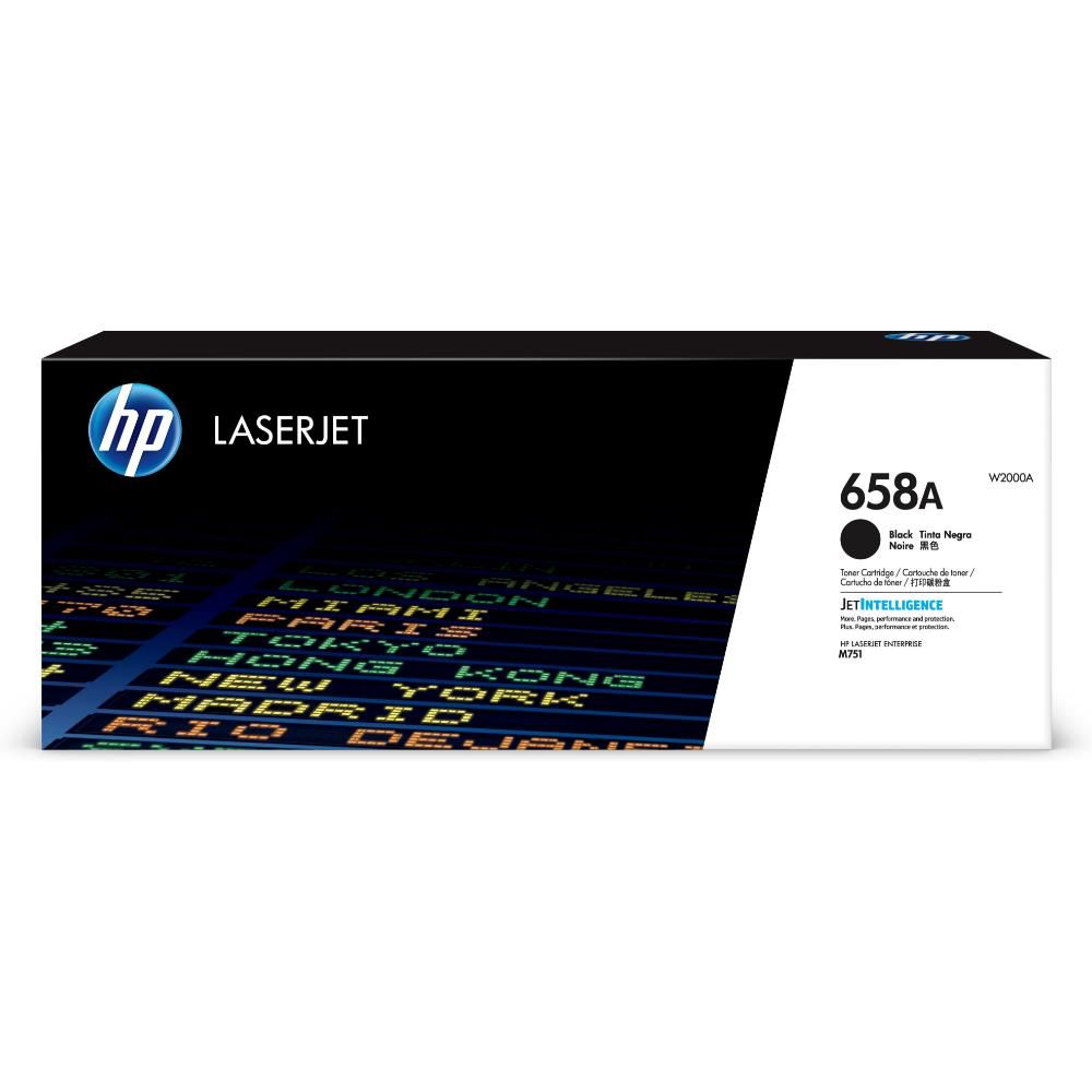 HP 658A Siyah (Black) Orijinal LaserJet Toner Kartuşu W2000A (16.000 Sayfa)