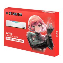 XPG Lancer RGB 32GB (2x16GB) DDR5 6400MT/s CL32 1.4V Beyaz Dual Kit Masaüstü Bellek