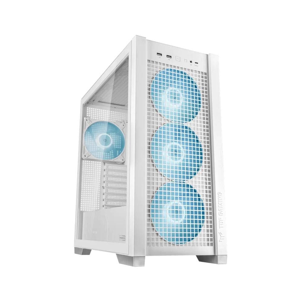 Asus TUF GAMING GT302 Beyaz Temperli Cam EATX Mid Tower Fanlı ARGB  Kasa