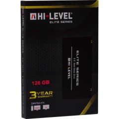 Hi‑Level Elite HLV‑SSD30ELT‑128G 128 GB 2.5″ Sata III SSD – 560 MB/s Okuma, 540 MB/s Yazma, Yüksek Performanslı Depolama