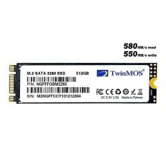 Twinmos 512GB M.2 2280 SATA III SSD (580MB Okuma / 550MB Yazma)