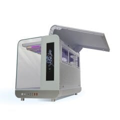 QUADRO QX100 EAGLE Gaming Kasa Pencereli Led Ekran Beyaz 9xRGB FAN