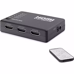 HADRON HDX1295 HDMI Splitter 4K 3D 1 In 2 Out - Siyah
