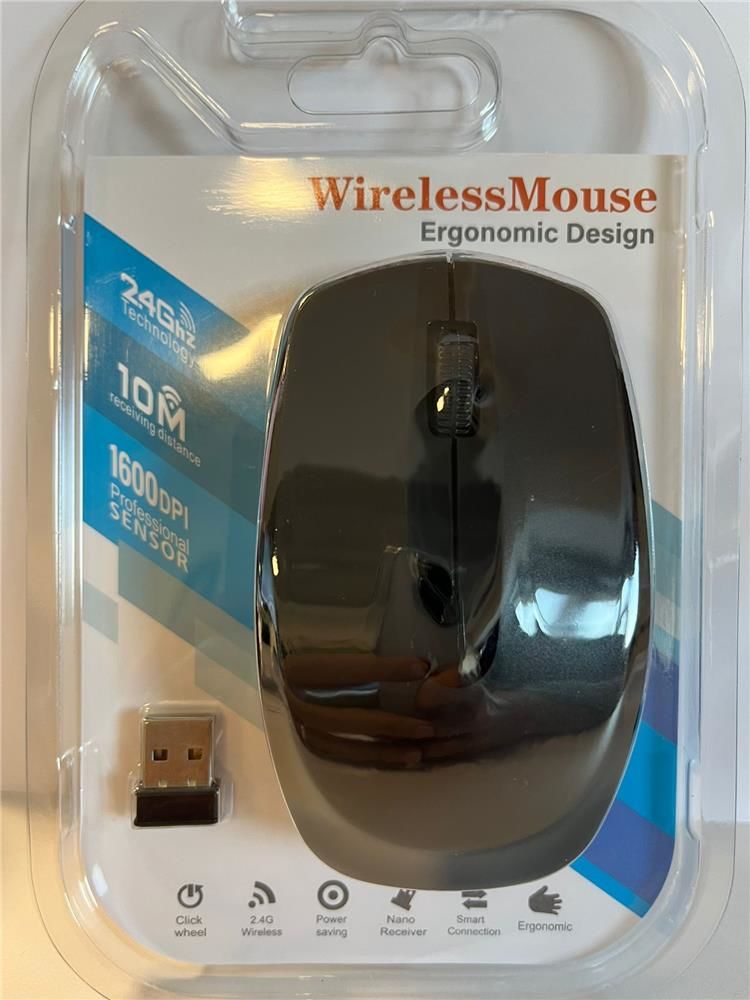 Elba G-229 Siyah 2.4GHz Kablosuz Mouse