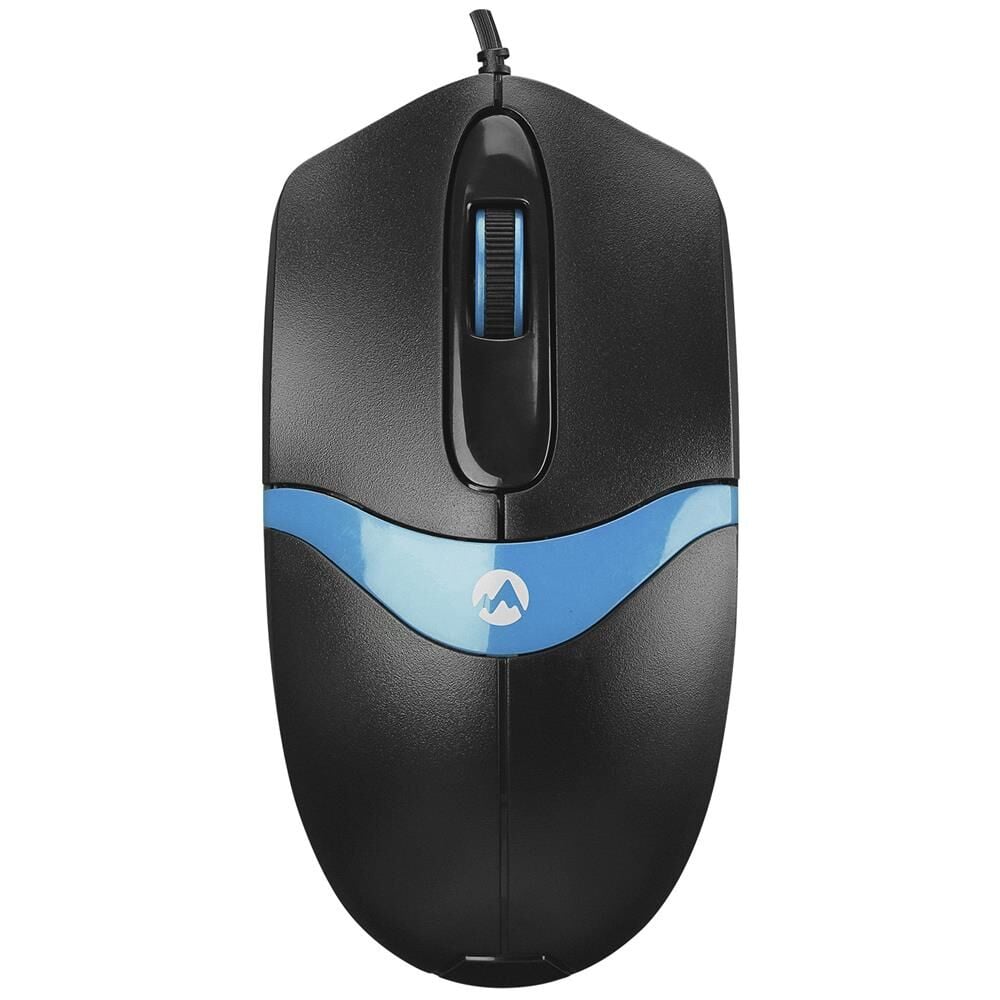 Everest SM-220 USB Siyah-Mavi 1200 DPI 3D Optik Kablolu Mouse