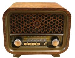 Everton RT-736 Bluetooth / USB / SD / FM Destekli Şarj Edilebilir Nostaljik Retro Radyo