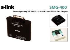 S-link SMG-400 Samsung Galaxy Tab 30-Pin USB ve Hafıza Kartı Okuyucu Adaptör