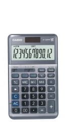 Casio JF-120FM 12 Haneli Metal Ön Yüzeyli Masaüstü Hesap Makinesi