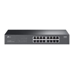 TP-Link LS1016G 16-Port 10/100/1000Mbps Masaüstü/Rackmount Metal Kasa Yönetilemez Switch