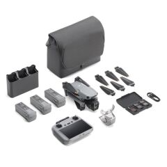 DJI Air 3S Fly More Combo 1″ CMOS 50 MP + 70 mm 48 MP Çift Kamera 4K/60 fps HDR Video 45 dk Uçuş – DJI RC2 Ekranlı Kumanda Resmi Distribütör Garantili