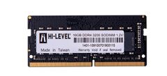Hi-Level 16GB 3200MHz DDR4 CL22 SODIMM 1.2V Notebook Bellek (HLV-SOPC25600D4/16G)