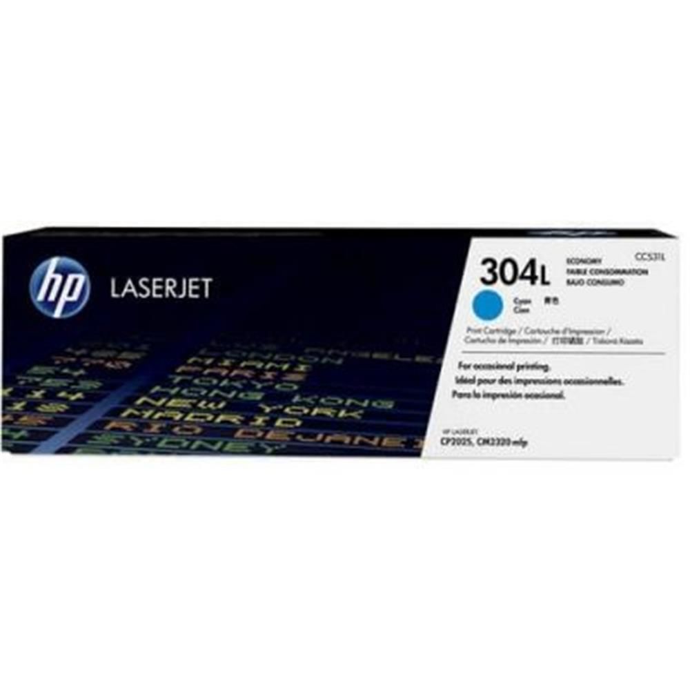 HP 304L Ekonomik Macenta (Cyan) Orijinal LaserJet Toner Kartuşu (CC531L) 1.400 Sayfa