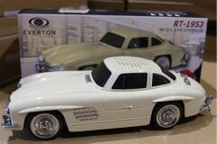 EVERTON RT-1953 Bej Arabalı  Bluetooth Fm-Usb-Tf-Aux Şarjlı Nostaljik Radyo