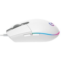 Logitech G G102 Lightsync Beyaz Oyuncu Mouse (910-005824)