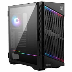 MSI MPG VELOX 100P AIRFLOW USB 3.2 Gen 1 Type‑A (2×), Gen 2×2 Type‑C (1×) 4×120 mm Fanlı ARGB Mid‑Tower ATX / E‑ATX / mATX / Mini‑ITX Siyah Kasa