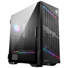 MSI MPG VELOX 100P AIRFLOW USB 3.2 Gen 1 Type‑A (2×), Gen 2×2 Type‑C (1×) 4×120 mm Fanlı ARGB Mid‑Tower ATX / E‑ATX / mATX / Mini‑ITX Siyah Kasa