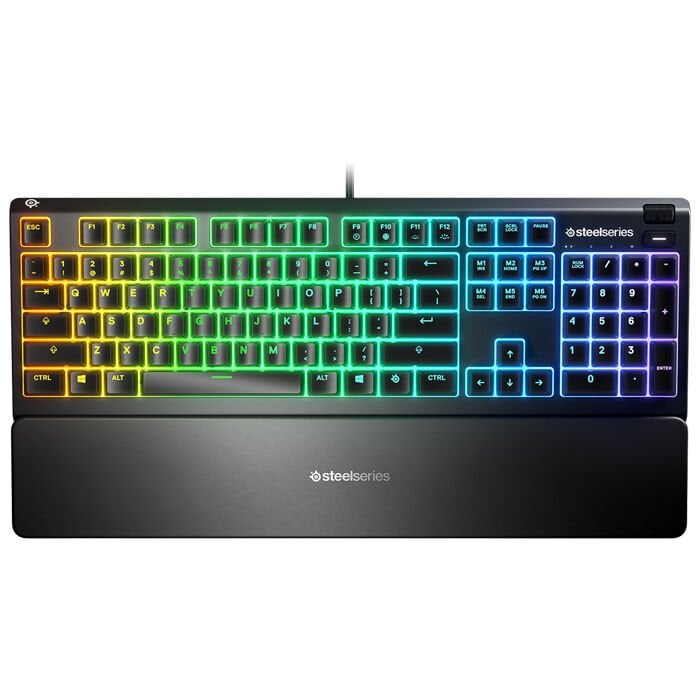 SteelSeries Apex 3 RGB Oyuncu Klavyesi - Türkçe Q (64808)