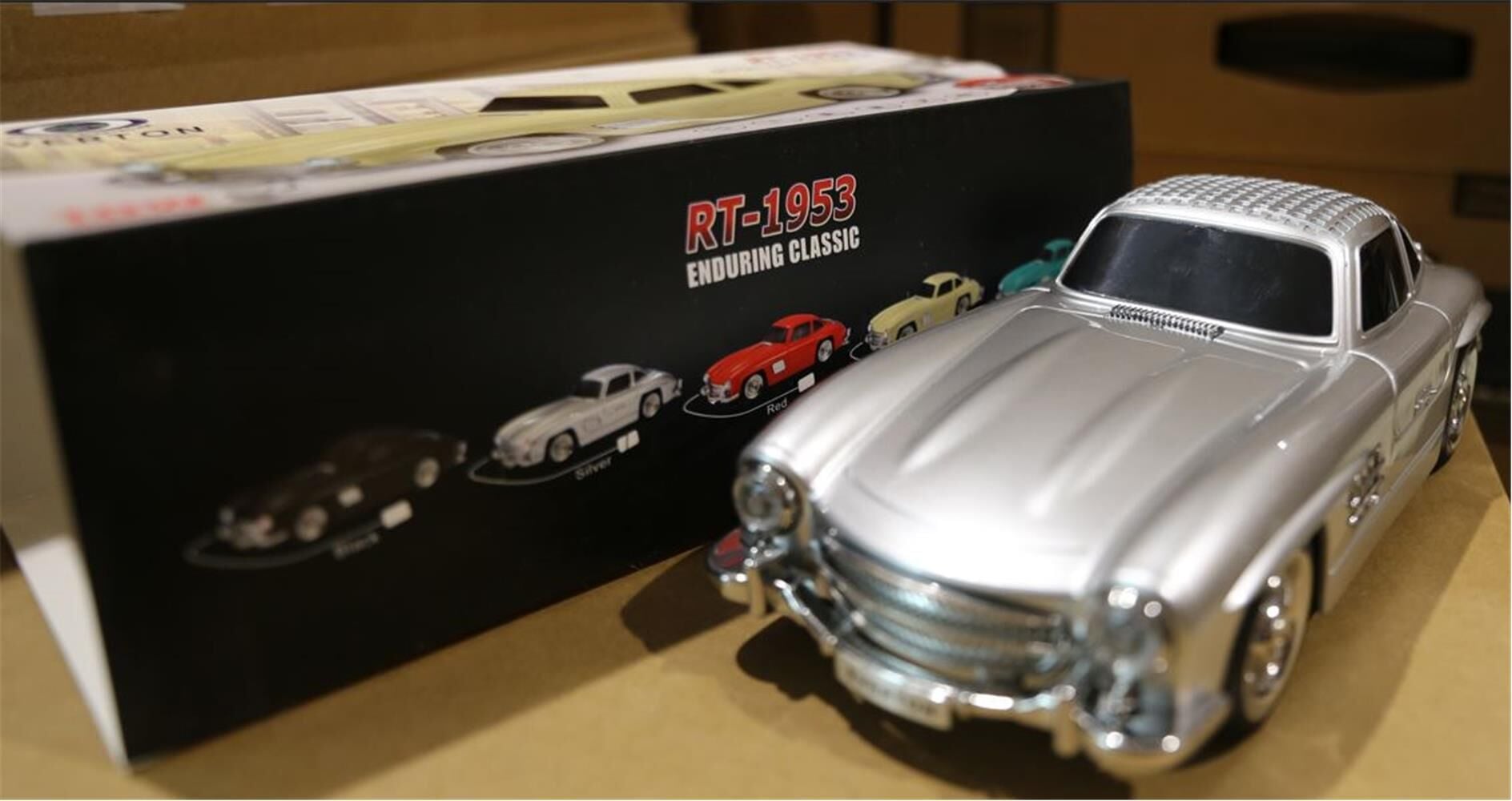 Everton RT-1953 Silver Gri Arabalı Bluetooth FM/USB/TF/AUX Şarjlı Nostaljik Radyo