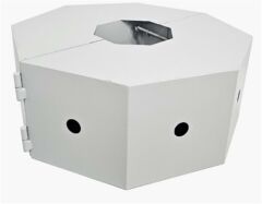 KameraKutusu TRK-169-T Kule Tipi Açılır 8 Köşe Kamera Montaj Kutusu (Junction Box)