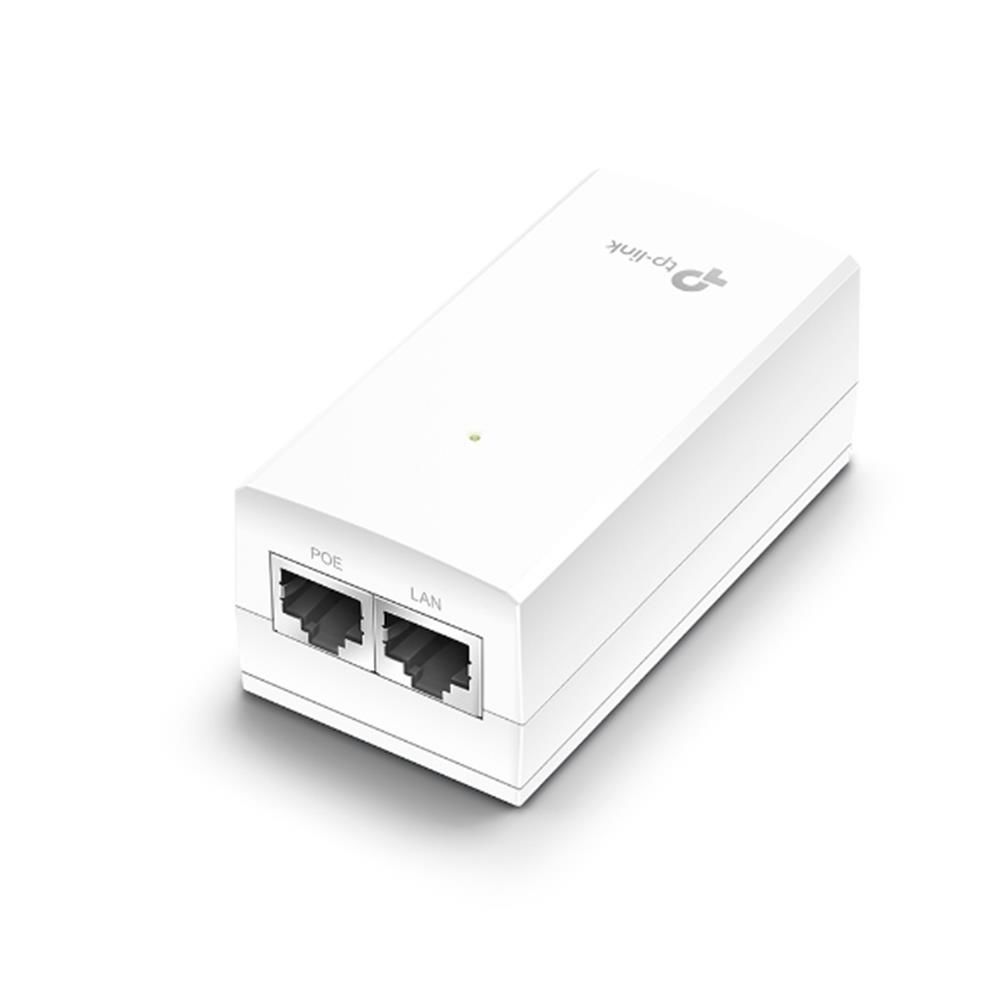 TP‑Link Omada TL‑POE2412G Gigabit 24 VDC 12 W Pasif PoE Adaptör – 2×RJ45 Duvar/VESA Montaj, Plug‑and‑Play
