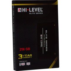 Hi-Level 256GB Elite 2.5'' SATA 3 SSD (HLV-SSD30ELT-256G) 560MB/s Okuma - 540MB/s Yazma