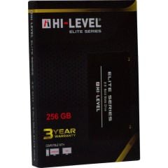 Hi-Level 256GB Elite 2.5'' SATA 3 SSD (HLV-SSD30ELT-256G) 560MB/s Okuma - 540MB/s Yazma