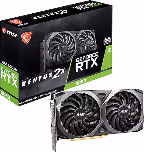MSI GEFORCE RTX 3060 VENTUS 2X 12G OC 12GB HDMI DP 192BİT