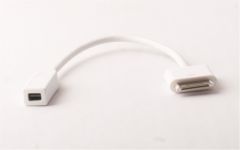 Vcom CG714 30-Pin Apple (iPhone 4/iPad 2-3) to Mini DisplayPort Görüntü Aktarım Adaptörü