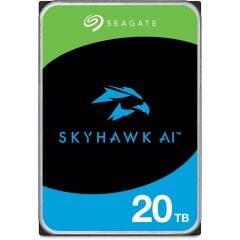 Seagate SkyHawk AI 20TB 3.5'' SATA 512MB Güvenlik Disk (ST20000VE003)