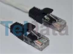 Teldata TLD-2000MT Cat6 UTP RJ45 Patch Kablo Beyaz 20 Metre