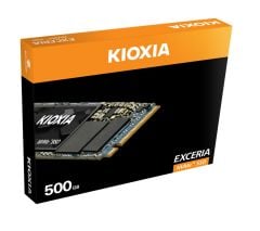 Kioxia 500GB Exceria M.2 PCIe NVMe SSD (LRC10Z500GG8) 1700MB/s Okuma - 1600MB/s Yazma