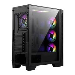 MSI MAG FORGE 120A AIRFLOW TEMPERLİ CAM 6 X120MM AUTO RGB FAN ATX GAMING KASA