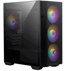 MSI MAG FORGE M100A Akrilik Yan Panel 4x120mm Auto-RGB Fan mATX Gaming Bilgisayar Kasası