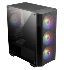 MSI MAG FORGE M100A Akrilik Yan Panel 4x120mm Auto-RGB Fan mATX Gaming Bilgisayar Kasası