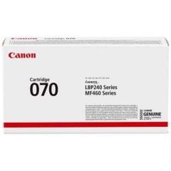 Canon Cartridge 070 (CRG-070) Siyah (Black) Standart Kapasiteli Orijinal Toner - 3.000 Sayfa