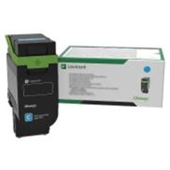 Lexmark 75M5HC0 Mavi (Cyan) Orijinal Yüksek Kapasiteli Lazer Toner (8.800 Sayfa)